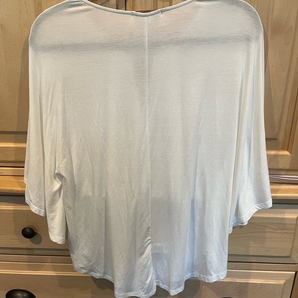 Ella Moss xs cream color dome sleeve shirt - Picture 4 of 12